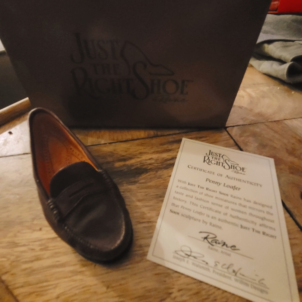 Just the Right Shoe Penny Loafer